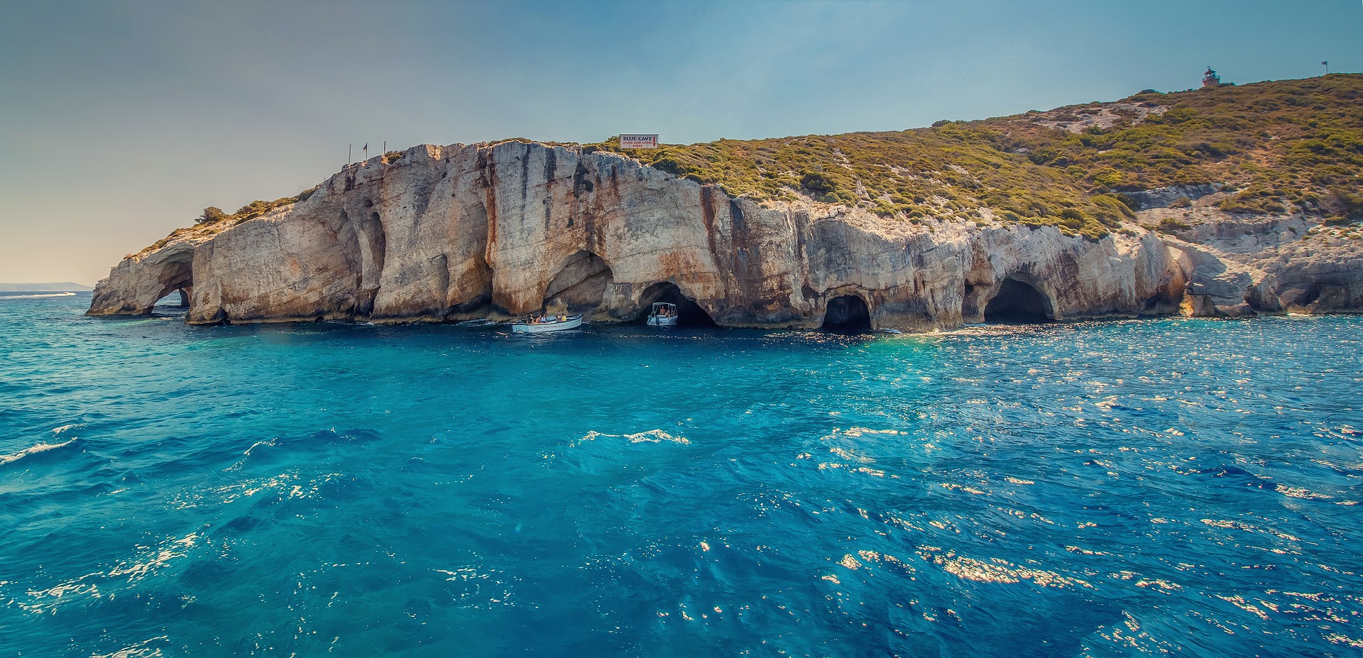 Blue Caves